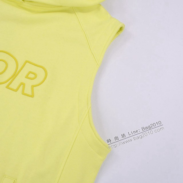 Dior專櫃迪奧2023SS新款刺繡連帽背心 男女同款 tzy2934